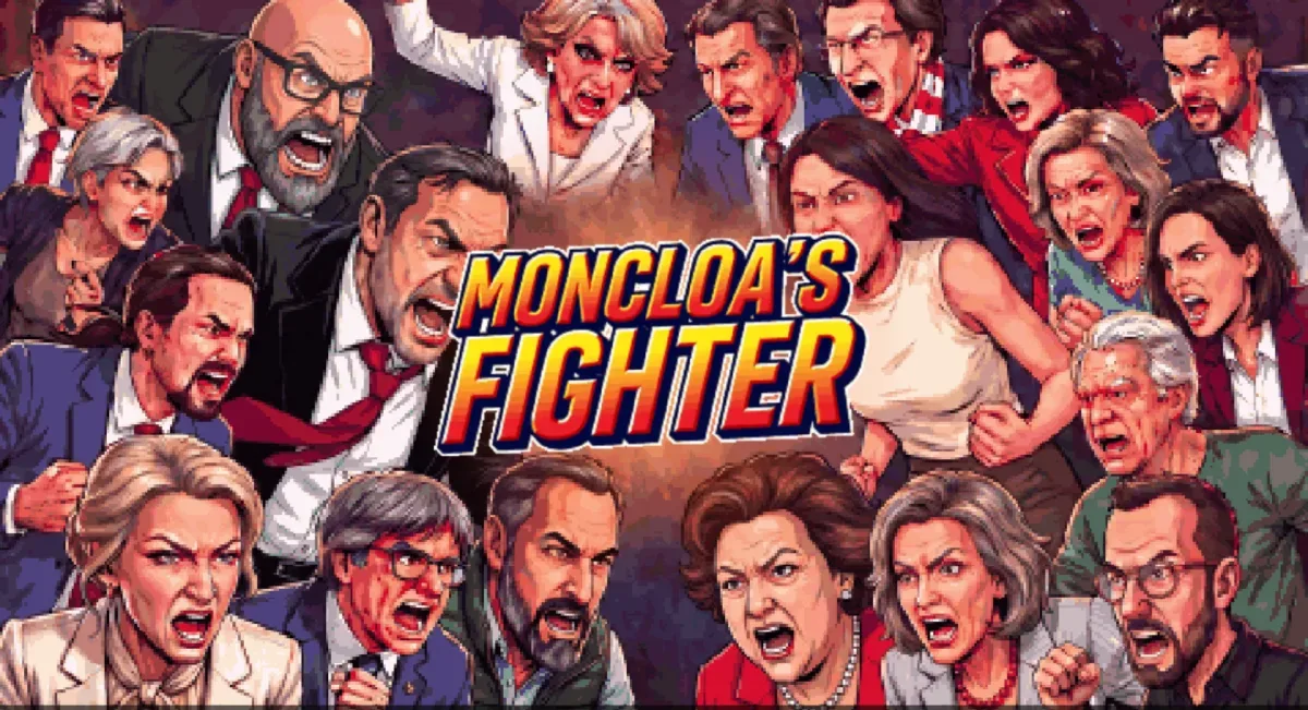 Moncloa’s Fighter: el videojuego donde el «y tú más» de los políticos llega a las manos